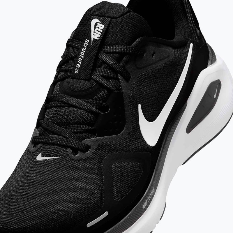 Scarpe da running uomo Nike Structure 26 black/cool grey/metallic silver/white 8
