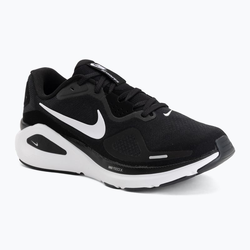 Scarpe da running da uomo Nike Structure 26 Wide black/wolf grey/metallic silver/white