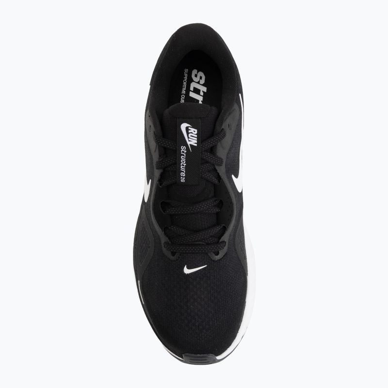 Scarpe da running da uomo Nike Structure 26 Wide black/wolf grey/metallic silver/white 5