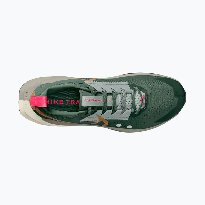 Scarpe da corsa da uomo Nike Zegama 2 fir/desert ochre/college grey/sail 6