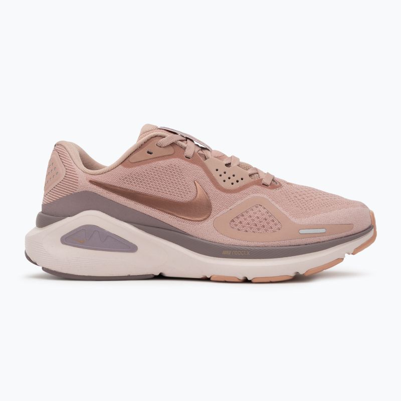 Scarpe da running donna Nike Structure 26 particle pink/taupe grey/silt red/metal rose gold 2