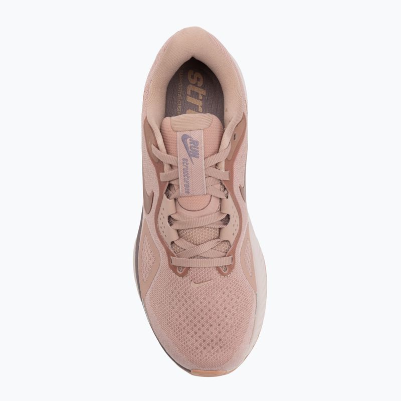 Scarpe da running donna Nike Structure 26 particle pink/taupe grey/silt red/metal rose gold 5