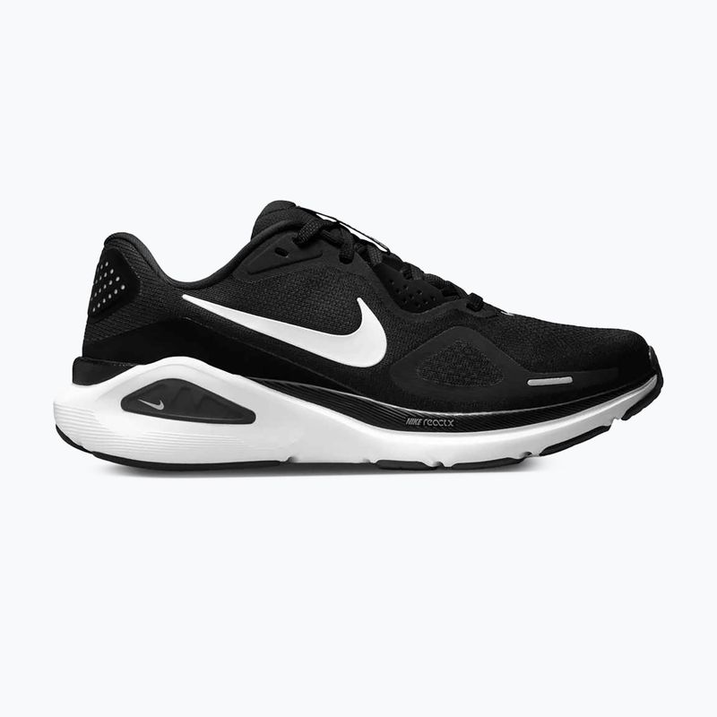 Scarpe running donna Nike Structure 26 black/cool grey/metallic silver/white 8