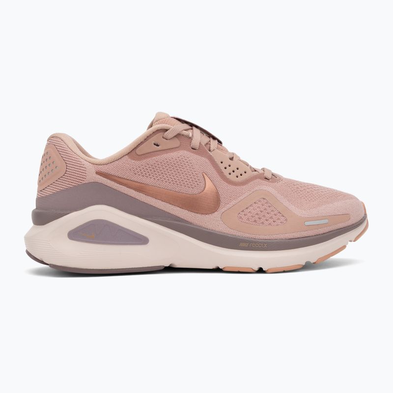 Scarpe da running donna Nike Structure 26 particle pink/taupe grey/silt red/metal rose gold 2