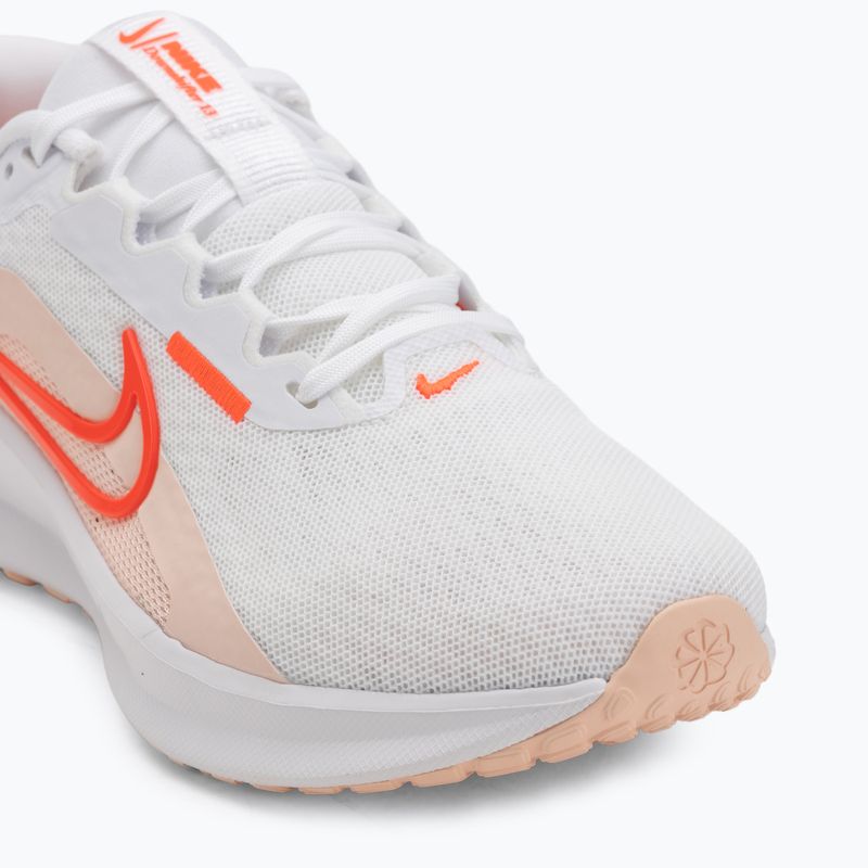 Nike Downshifter 13 donne scarpe da corsa astronomia bianco / bright crimson / lavato coral 7