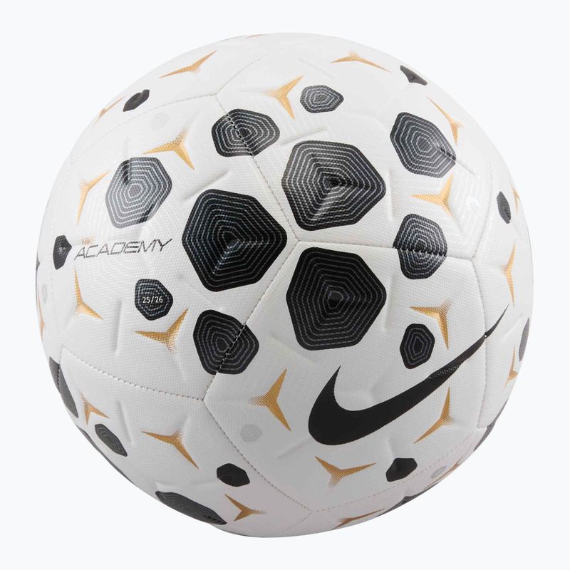 Pallone da calcio Nike Academy white/black/black taglia 5