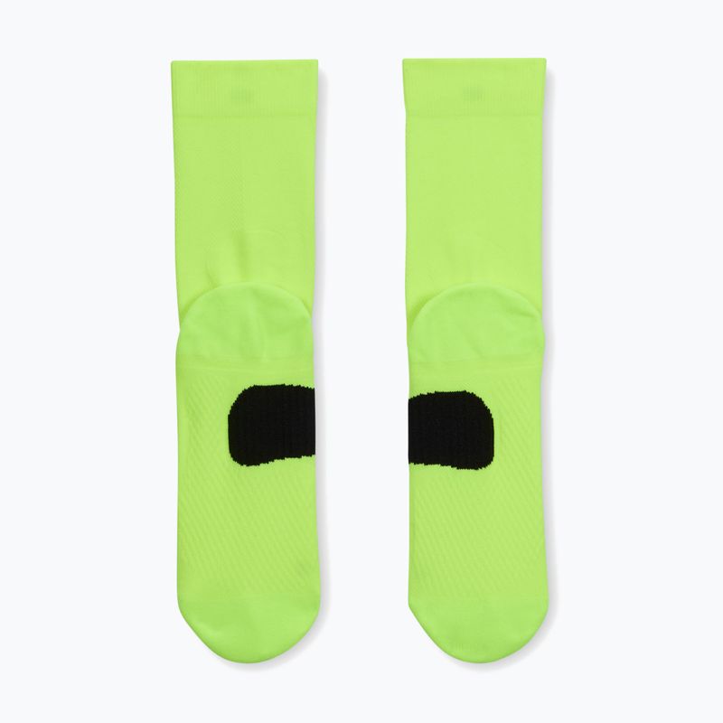 Calzini Nike Running Midweight Crew Volt/Black/Black 3