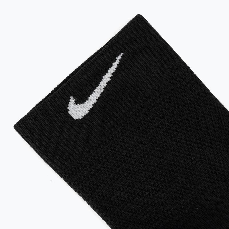 Calzini Nike Running Midweight Micro Crew black/smoke grey/white 3