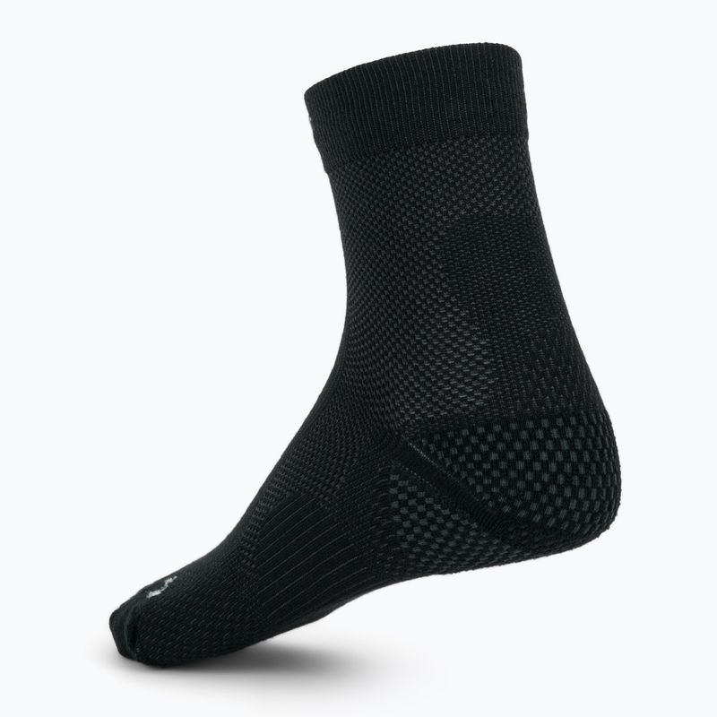 Calzini Nike Running Lightweight Micro Crew black/pure platinum/smoke grey 2