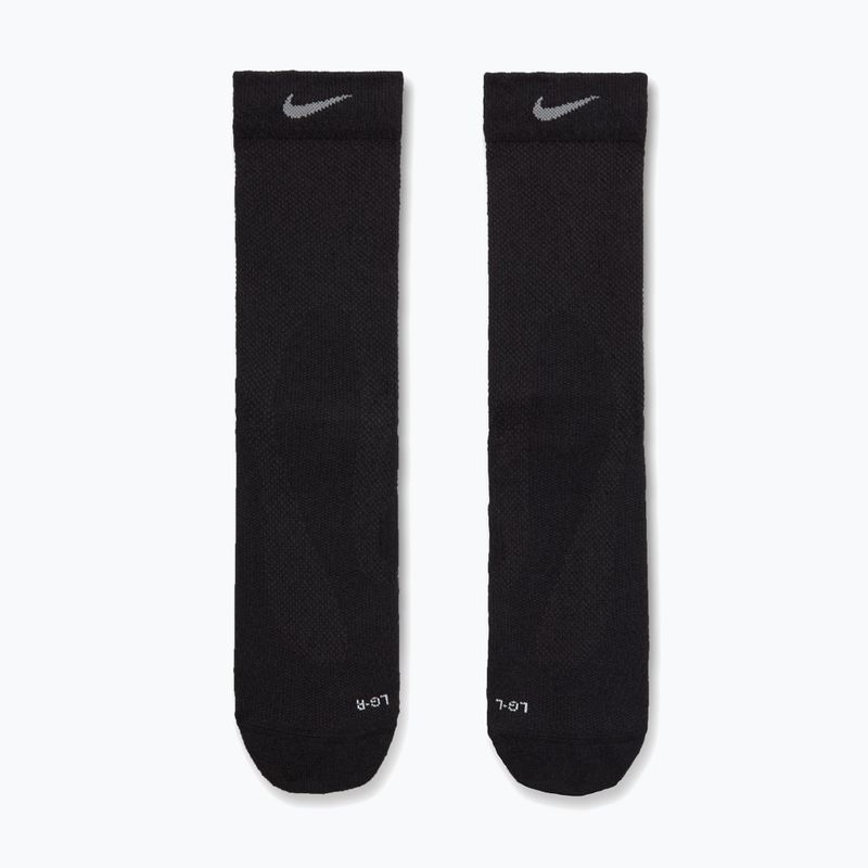 Calze Nike Running Lightweight Crew black/dark smoke grey/smoke grey 2