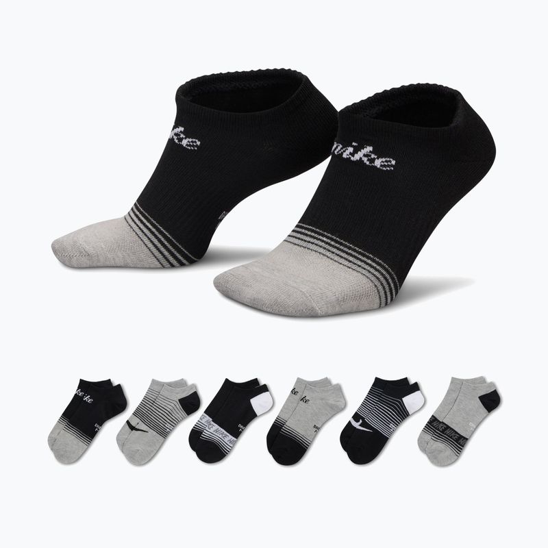 Calzini da donna Nike Everyday Lightweight No Show 6 paia multi-color/900 3