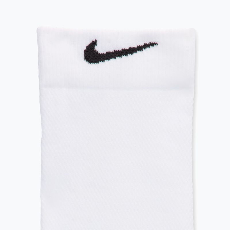 Calzini Nike Running Midweight Crew white/volt/black 4