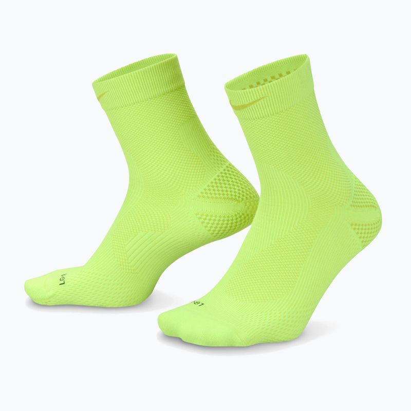 Skarpety Nike Running Lightweight Micro Crew volt/bright cactus/black/bright cactus