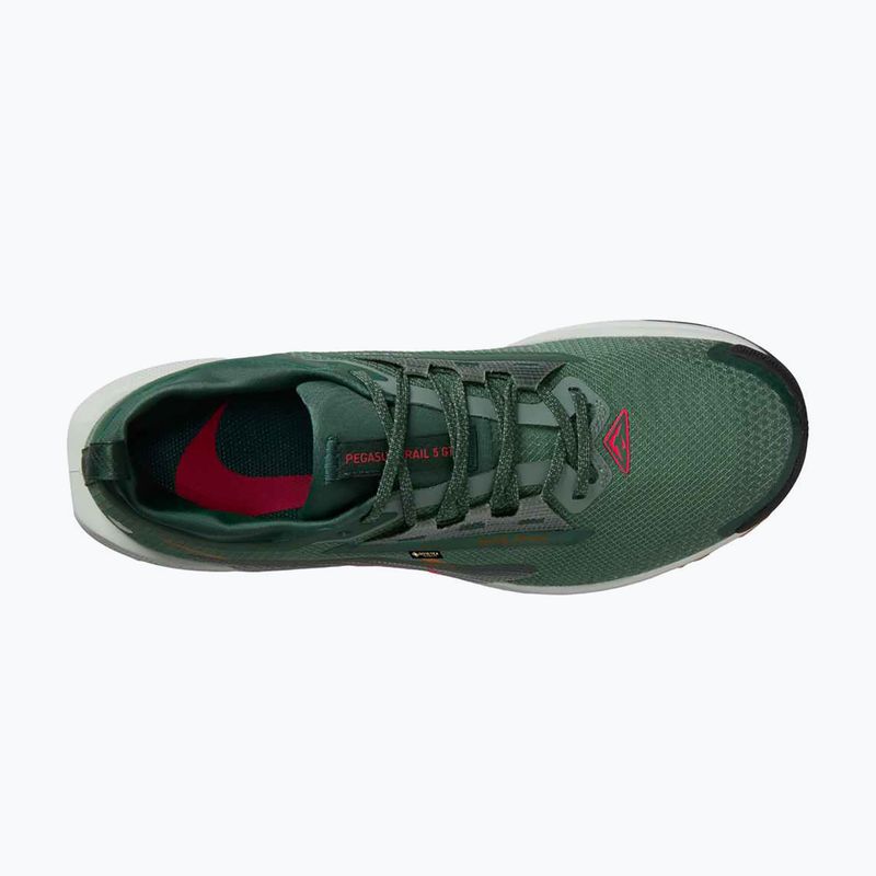 Scarpe da corsa da uomo Nike Pegasus Trail 5 GORE-TEX abete/bright crimson/verde argilla 4