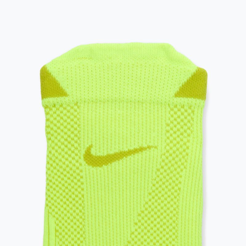 Skarpety Nike Running Lightweight No-Show volt/bright cactus/black/bright cactus 4