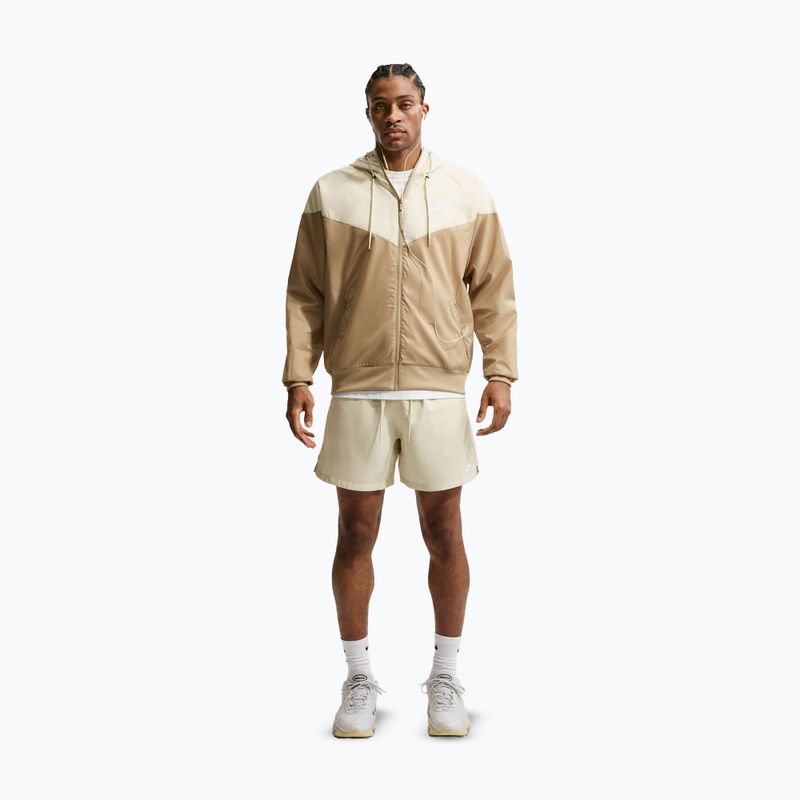 Giacca uomo Nike Sportswear Windrunner parachute beige/light khaki/white 2