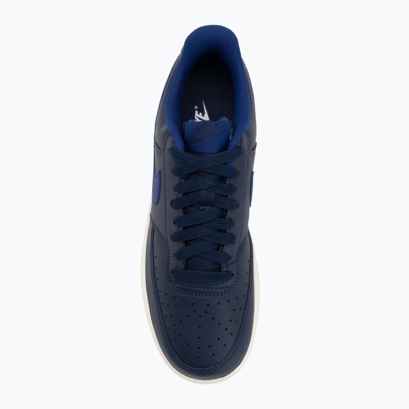 Scarpe da uomo Nike Court Vision Low mezzanotte marina/blu scuro/veloce 5