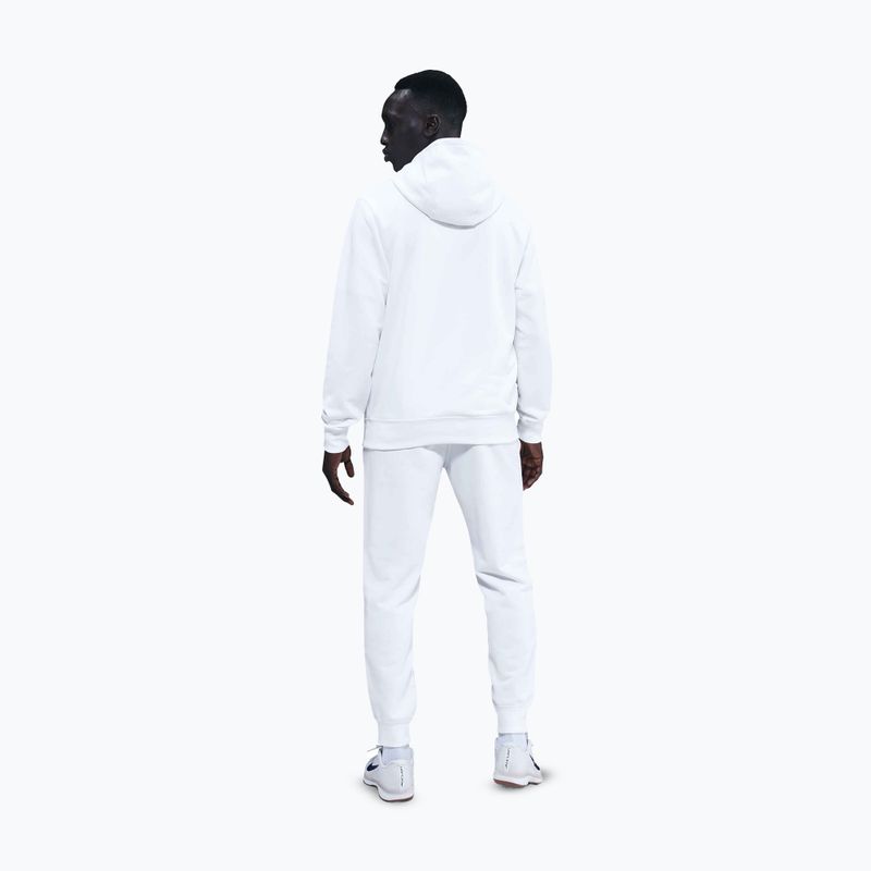 Felpa da tennis da uomo Nike Court Dri-Fit Heritage French Terry Hoodie white/black 3