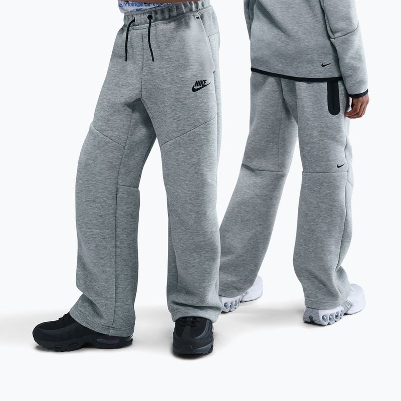 Pantaloni per bambini Nike Sportswear Tech Fleece dark grey heather/black/black