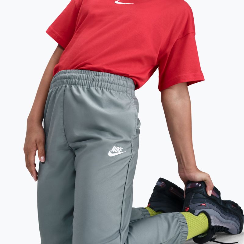 Tuta da bambino Nike Sportswear Woven smoke grey/light smoke grey/white 6