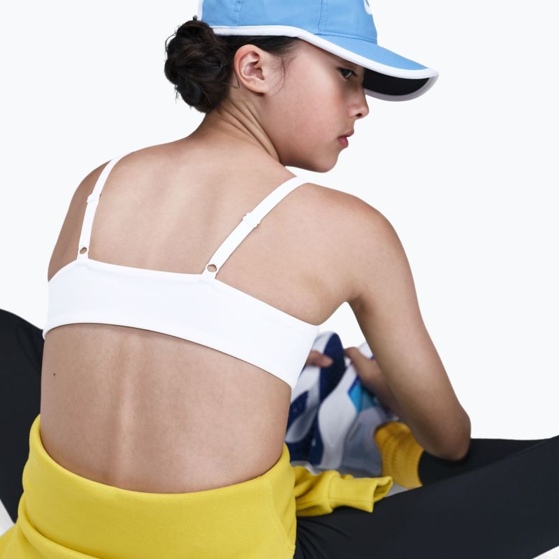 Reggiseno da bambina Nike Alate White/Light Smoke Grey 6