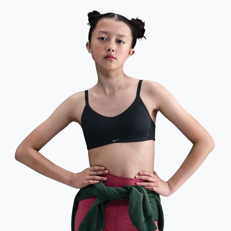 Reggiseno da bambina Nike Alate black/white