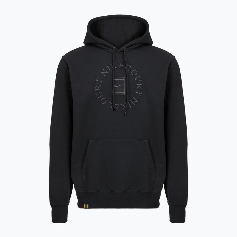Felpa da tennis uomo Nike Court Dri-Fit Heritage French Terry Hoodie black/anthracite 6