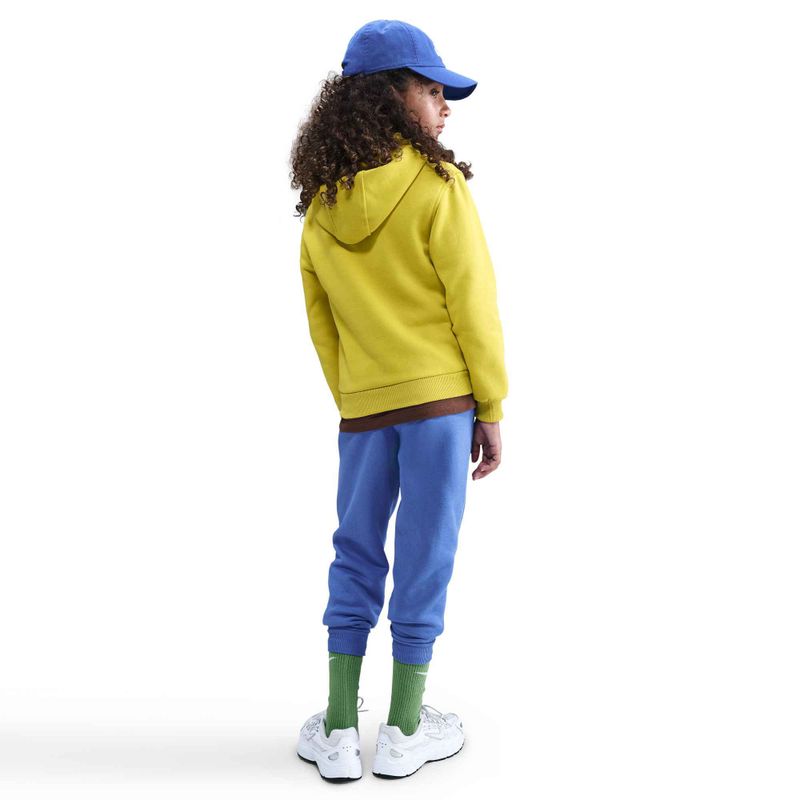Pantaloni da bambino Nike Sportswear Club Fleece blu cometa/bianco 3