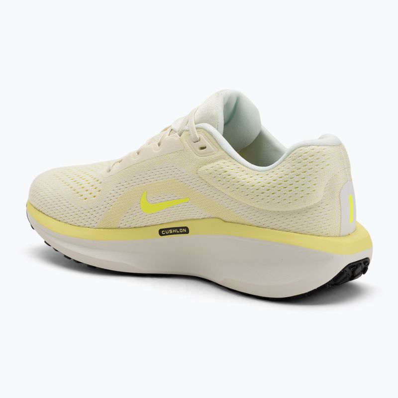 Scarpe da running uomo Nike Winflo 11 coconut milk/neon yellow/light lemon/volt 3