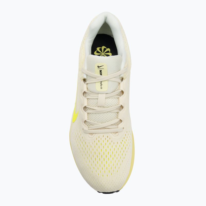 Scarpe da running uomo Nike Winflo 11 coconut milk/neon yellow/light lemon/volt 5