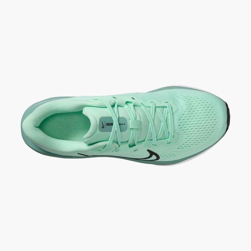 Nike Quest 6 donne scarpe da corsa mint schiuma / nero / cannone / bianco 5