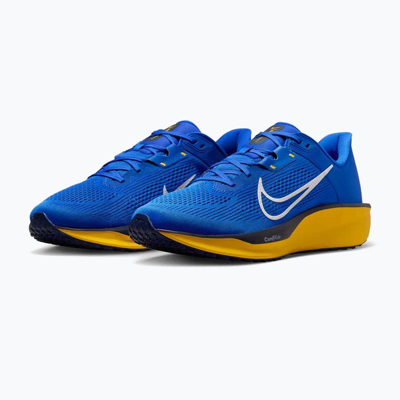 Uomo Nike Quest 6 gioco royal / football grey / mezzanotte marina scarpe da corsa 3