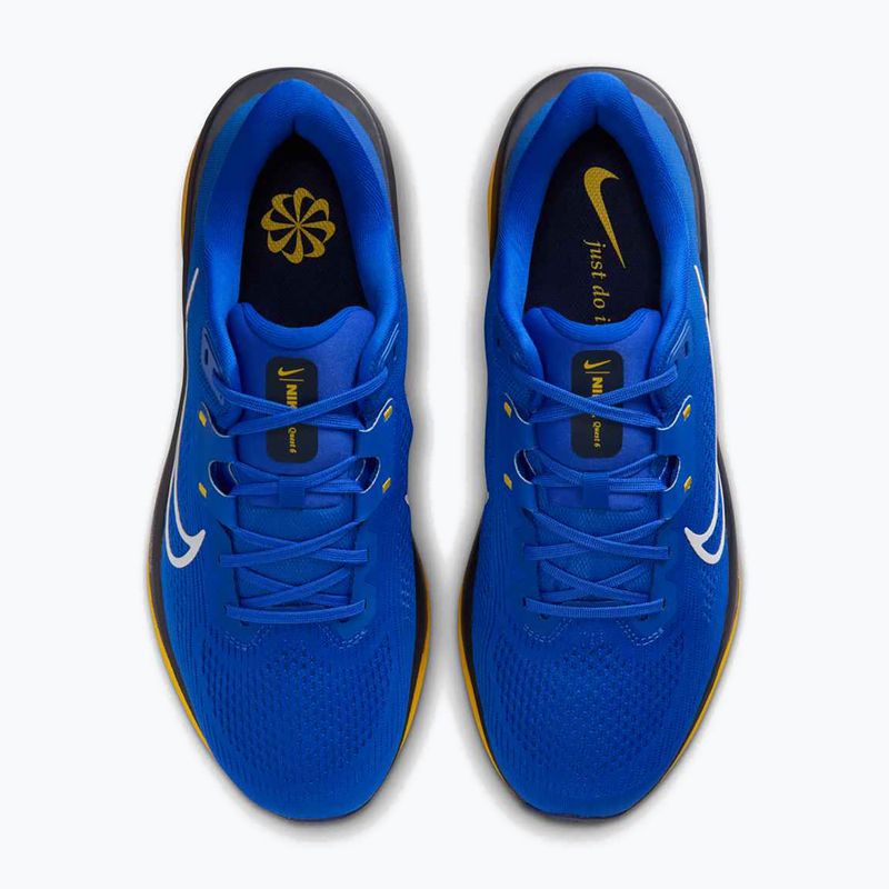 Uomo Nike Quest 6 gioco royal / football grey / mezzanotte marina scarpe da corsa 7
