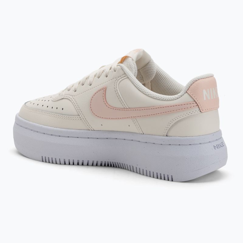 Scarpe Nike Court Vision Alta donna avorio pallido/corallo lavato/bianco 2