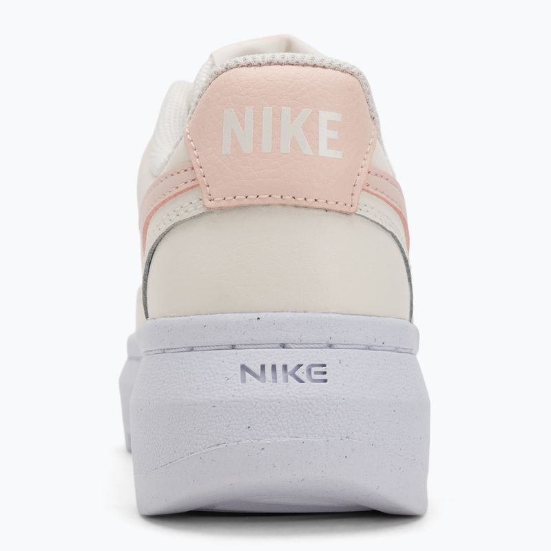 Scarpe Nike Court Vision Alta donna avorio pallido/corallo lavato/bianco 6