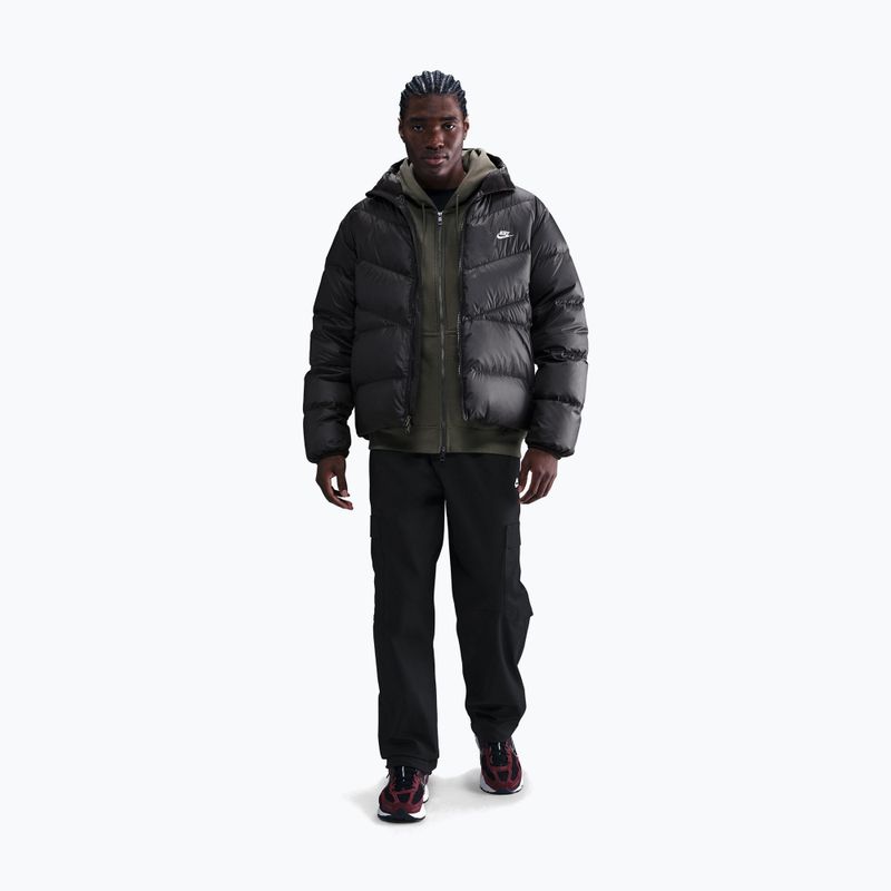Piumino uomo Nike Windrunner black/black/white 2