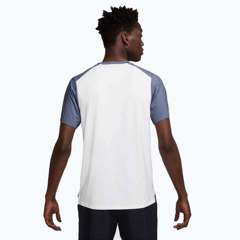 Maglietta da tennis Nike Court Dri-Fit Advantage world indaco/bianco da uomo 2