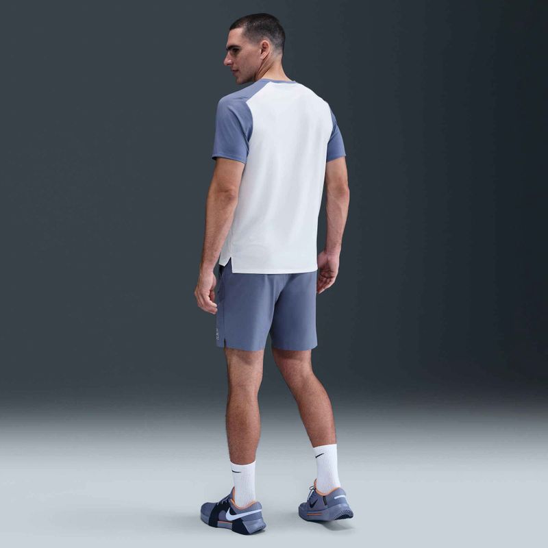 Maglietta da tennis Nike Court Dri-Fit Advantage world indaco/bianco da uomo 6