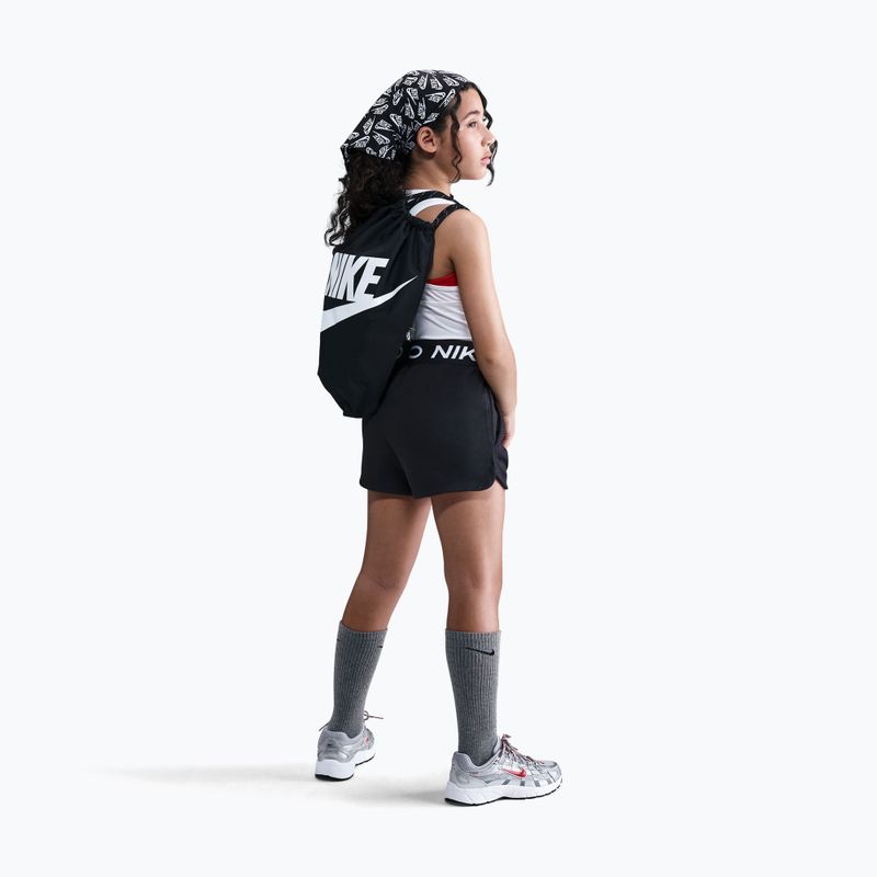 Pantaloncini bambini Nike Pro Fleece black/black/black/white 3