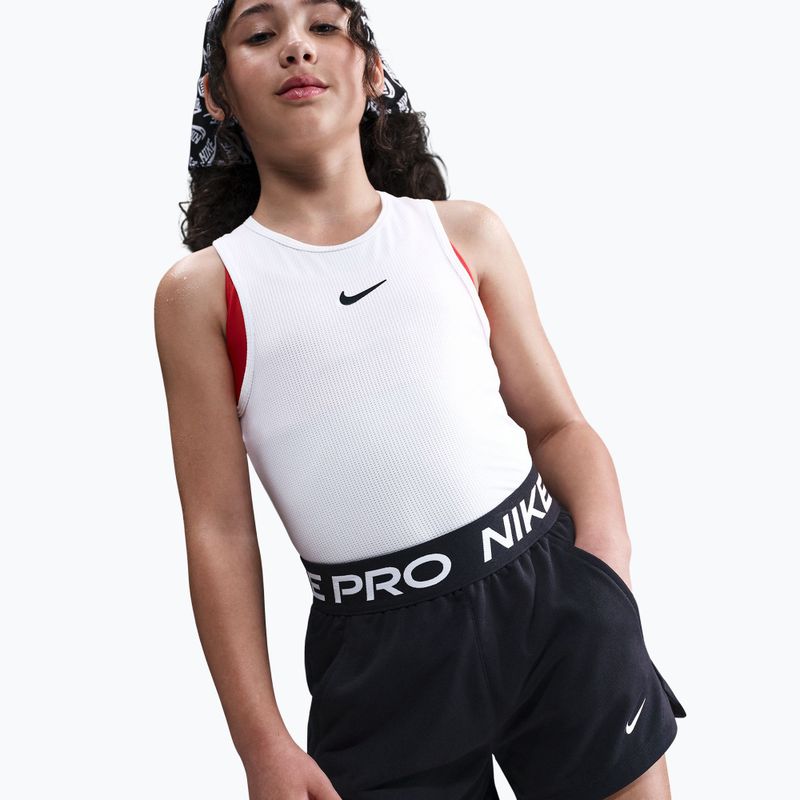 Pantaloncini bambini Nike Pro Fleece black/black/black/white 5