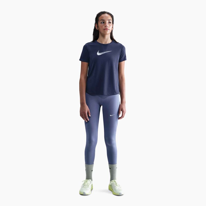 T-shirt da allenamento bambino Nike One Classic midnight navy/midnight navy 2