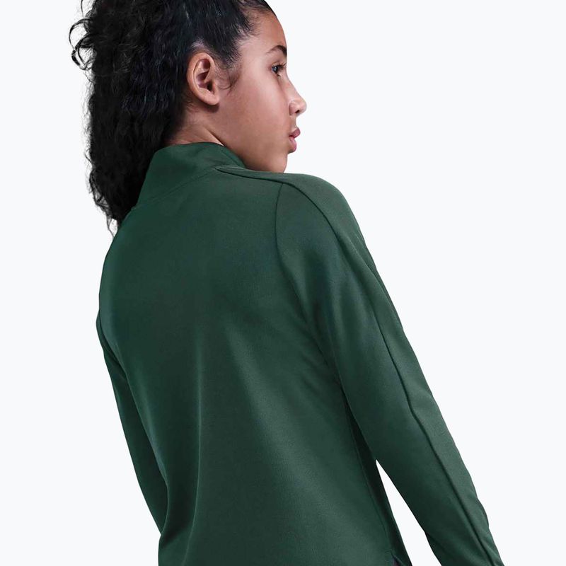 Maglia a maniche lunghe da allenamento per bambino Nike Dri-Fit 1/4 Zip fir/white 5