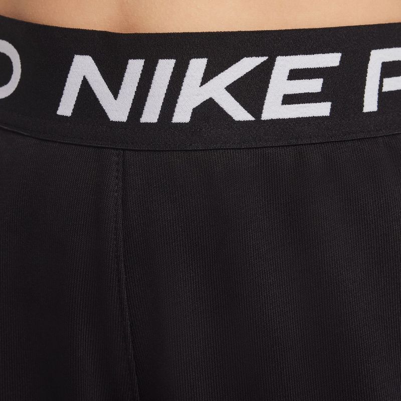Pantaloni per bambini Nike Pro Fleece black/black/black/white 5