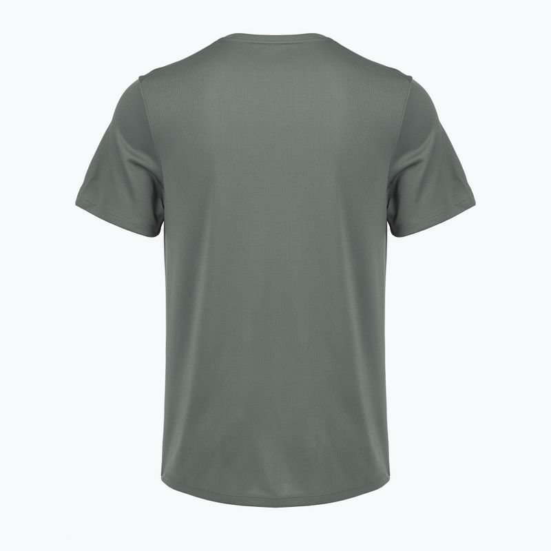 Maglietta da corsa Nike Miler Dri-Fit UV grigio fumo da uomo 7