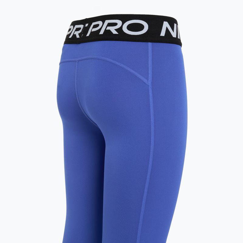 Leggings da bambino Nike Pro Dri-FIT blu cometa/nero/bianco 10