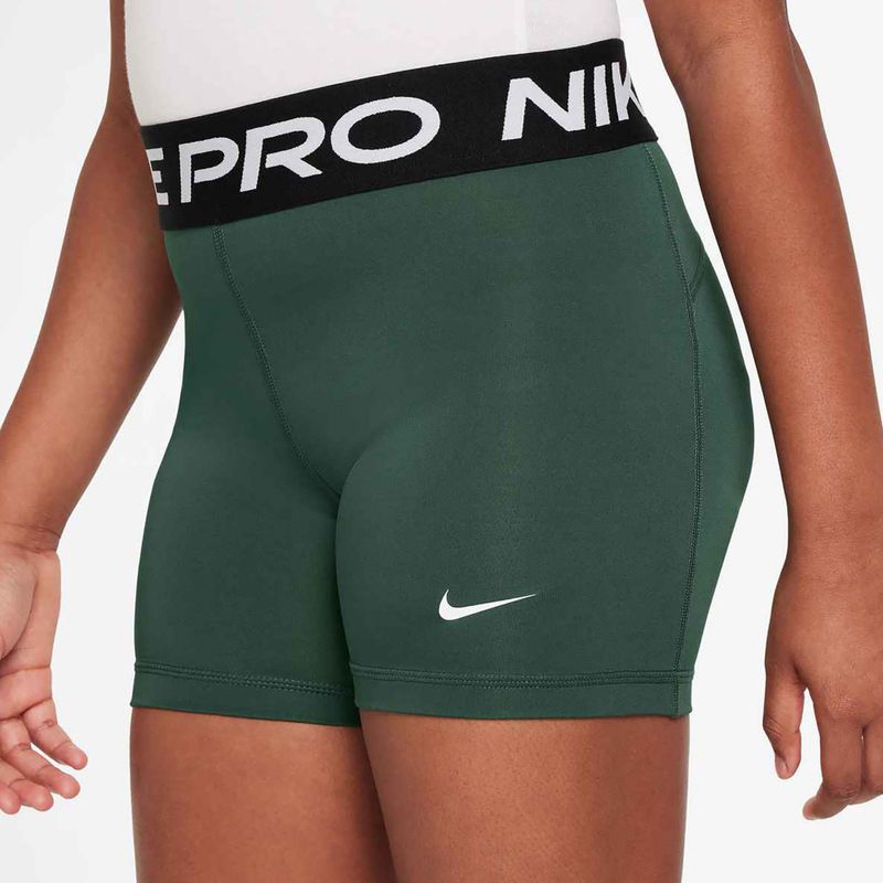 Pantaloncini per bambini Nike Pro comet fir/white 5