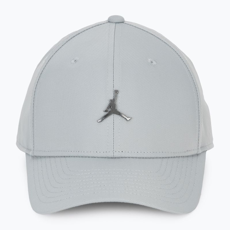 Cappellino con visiera Nike Jordan Rise Structured Metal Jumpman light smoke grey/R511 2