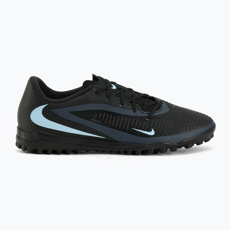 Scarpe da calcio uomo Nike Phantom 6 Low Academy TF nero/nero 2