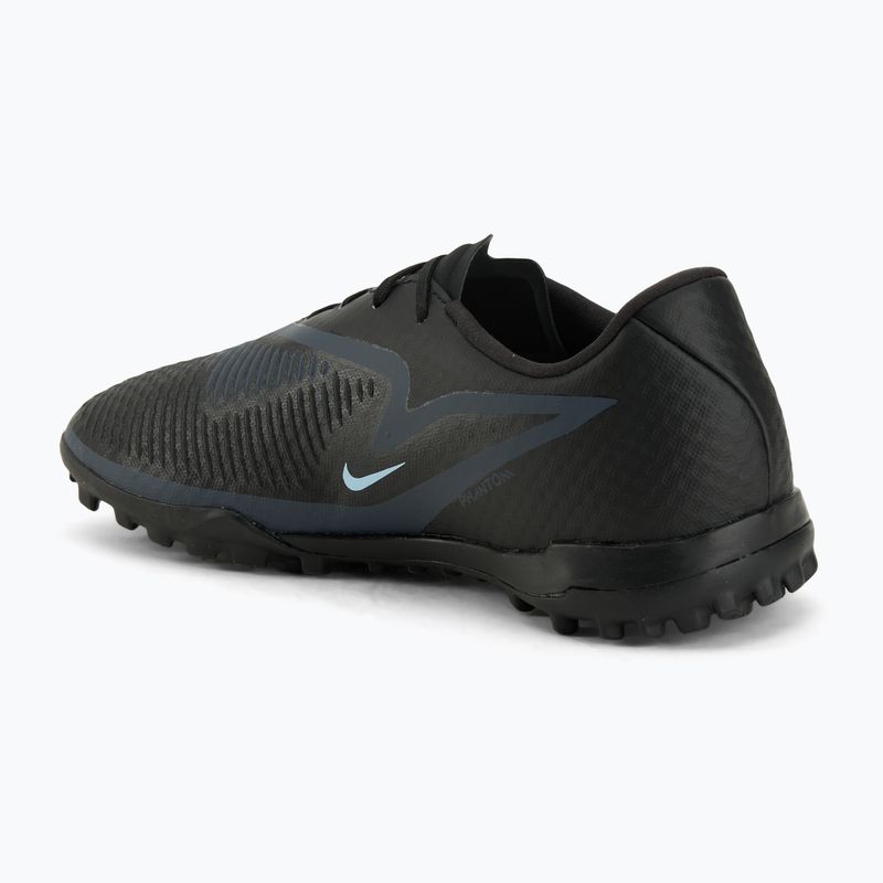 Scarpe da calcio uomo Nike Phantom 6 Low Academy TF nero/nero 3