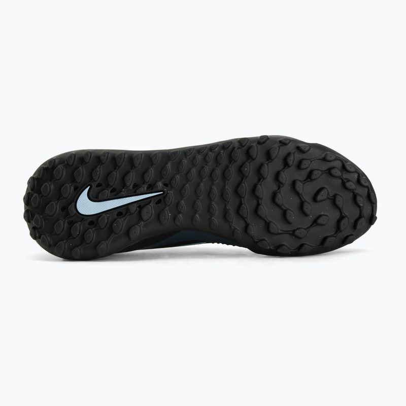 Scarpe da calcio uomo Nike Phantom 6 Low Academy TF nero/nero 4